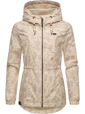 Wasserdichte Übergangsjacke mit floralem Print "Dankka Spring"