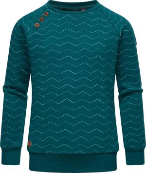 Weiches Longsleeve Sweatshirt "Darinka Zig Zag"