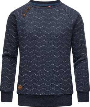 Weiches Longsleeve Sweatshirt "Darinka Zig Zag"