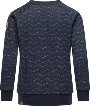 Weiches Longsleeve Sweatshirt "Darinka Zig Zag"