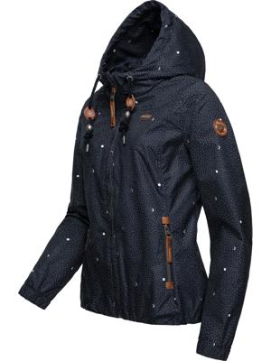 Leichte Übergangsjacke mit Kapuze "Darow Print"