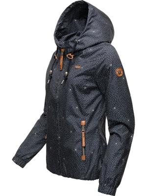 Leichte Übergangsjacke mit Kapuze "Darow Print"