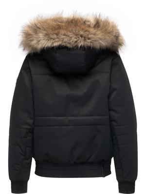 warme Winterjacke mit Kunstfell "Deluxia"