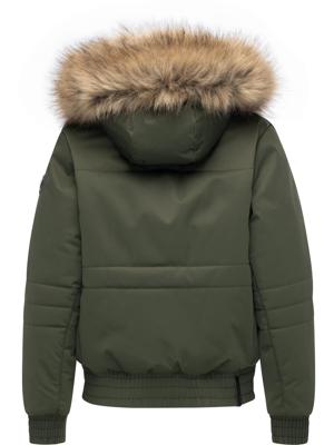 warme Winterjacke mit Kunstfell "Deluxia"