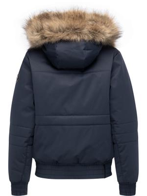 warme Winterjacke mit Kunstfell "Deluxia"
