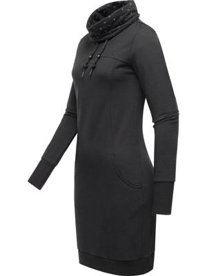 Winterkleid warm Langarm Sweatkleid Samtkleid Ditik