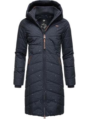 Langer Winter Steppmantel "Dizzie Coat Print"