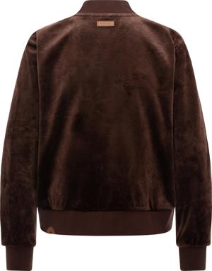 Kuschelweiche Sweatjacke "Doron Embossed"