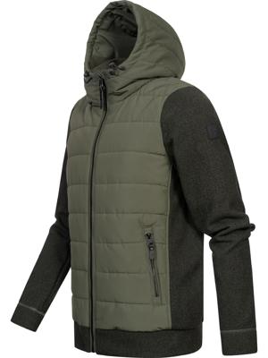 Leichte Steppjacke mit Kapuze "Doryan Melange"