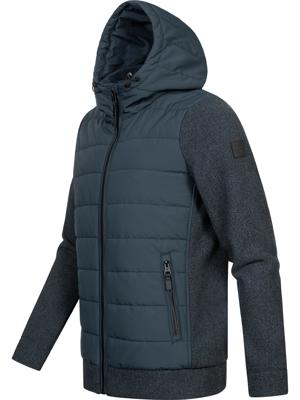 Leichte Steppjacke mit Kapuze "Doryan Melange"