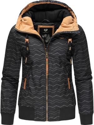 Winterjacke mit Kapuze "Druna Zig Zag Winter"