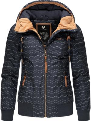 Winterjacke mit Kapuze "Druna Zig Zag Winter"