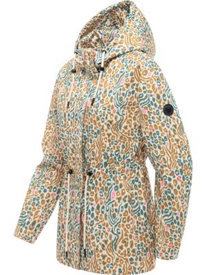Übergangsjacke mit Animal-Print und Kapuze "Eddens Print"