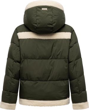Winterjacke mit Teddyfell-Details "Editah"