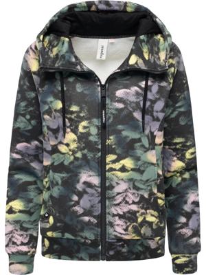 gemusterte Sweatjacke "Fllawia Print"