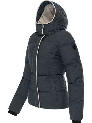 Wasserdichte Winterjacke mit (abnehmbarer) Kapuze "Gleama Melange YOUMODO"