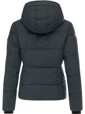 Wasserdichte Winterjacke mit (abnehmbarer) Kapuze "Gleama Melange YOUMODO"