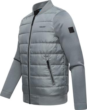 Leichte Steppjacke mit Rippstrick-Ärmeln "Hallmar"