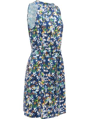 Leichtes Sommerkleid mit Rüschenkragen "Isalie Print"