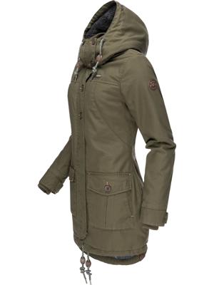 Langer Winterparka mit Kapuze "Jane Black Label"