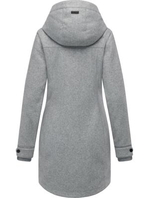 Mantel in Woll-Optik mit Kapuze "Janesha Coat"