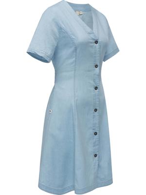 Minikleid mit Schleife am Rücken "Kveeda Denim"
