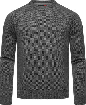 Melierter Strickpullover "Larrs"