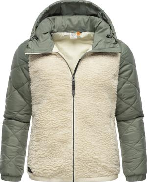 Materialmix-Jacke mit Kapuze "Leeloo"