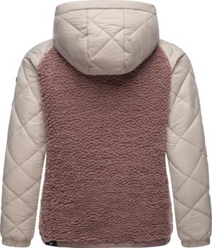 Materialmix-Jacke mit Kapuze "Leeloo"