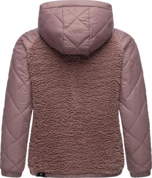 Materialmix-Jacke mit Kapuze "Leeloo"