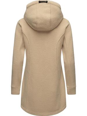 Weicher Fleecemantel mit Kapuze "Letti Teddy-Fleece"