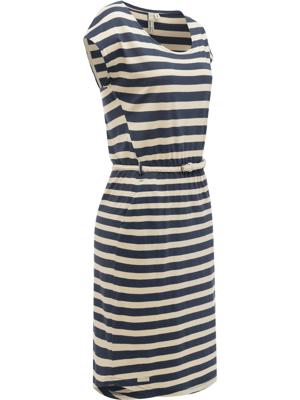 Kurzarm Midikleid mit Taillengürtel "Lilithe"