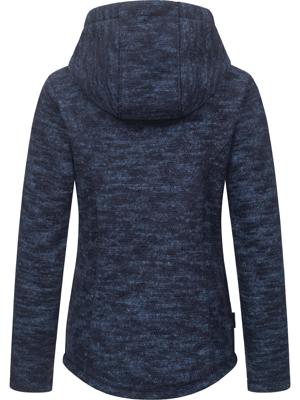 Teddyfell gefütterte Strickjacke "Lyshka Melange"