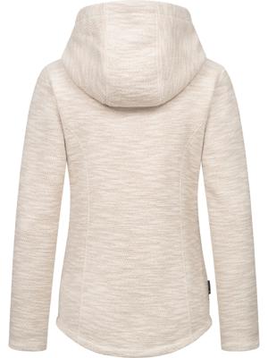 Teddyfell gefütterte Strickjacke "Lyshka Melange"