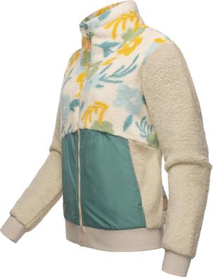 Flauschige Fleecejacke "Madaras Flower"