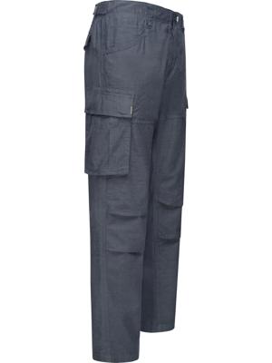 Lange Leinen Cargo-Hose "Merly Long Linen"