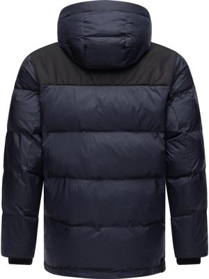 Warme Winter Steppjacke mit Kapuze "Mikkesh"