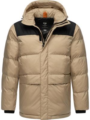 Warme Winter Steppjacke mit Kapuze "Mikkesh"