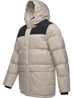 Warme Winter Steppjacke mit Kapuze "Mikkesh"