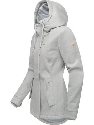 Leichte Winterjacke in Wollfilz-Optik "Monadde Felt YOUMODO"