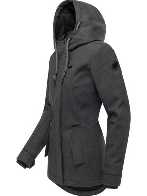 Leichte Winterjacke in Wollfilz-Optik "Monadde Felt YOUMODO"