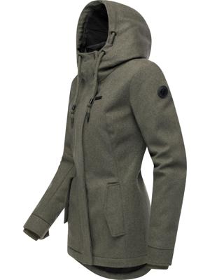 Leichte Winterjacke in Wollfilz-Optik "Monadde Felt YOUMODO"