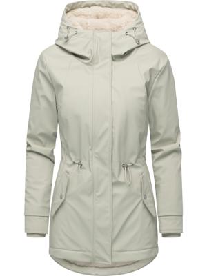 Gefütterte wasserdichte Übergangsjacke mit Kapuze Monadis Rainy Warm