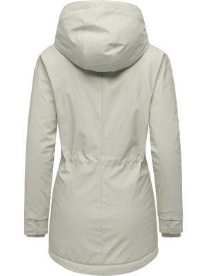 Gefütterte wasserdichte Übergangsjacke mit Kapuze Monadis Rainy Warm