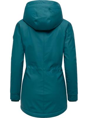 Gefütterte wasserdichte Übergangsjacke mit Kapuze Monadis Rainy Warm
