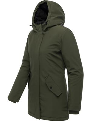 Wasserdichter Softshell-Kurzmantel mit Kapuze "Navanuti"