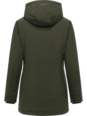 Wasserdichter Softshell-Kurzmantel mit Kapuze "Navanuti"