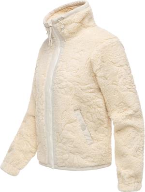 Weiche Plüschjacke mit verstellbarem Kragen "Nordicka II"