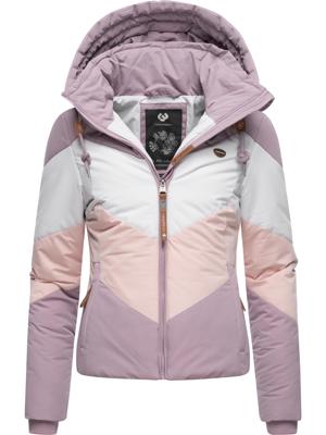 Winter Steppjacke Multicolor mit Kapuze "Novva Block"