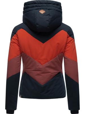 Winter Steppjacke Multicolor mit Kapuze "Novva Block"